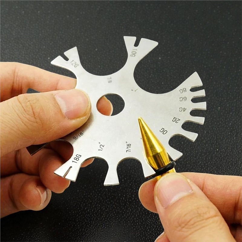 Body Jewelry Measurements - ABYN-For Body Jewelry Sizing Tool Roestvrijstalen