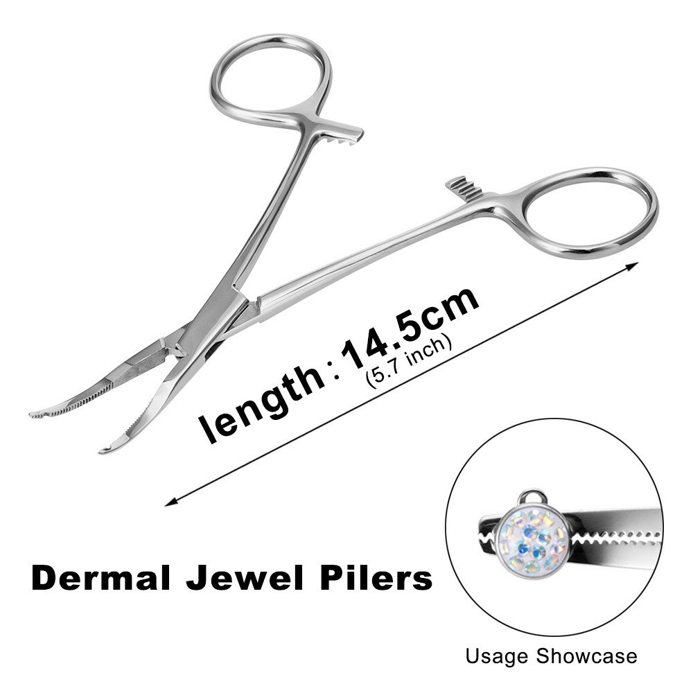Body Jewelry Ring Opening Pliers - Chirurgisch staal body piercing tool, rechte