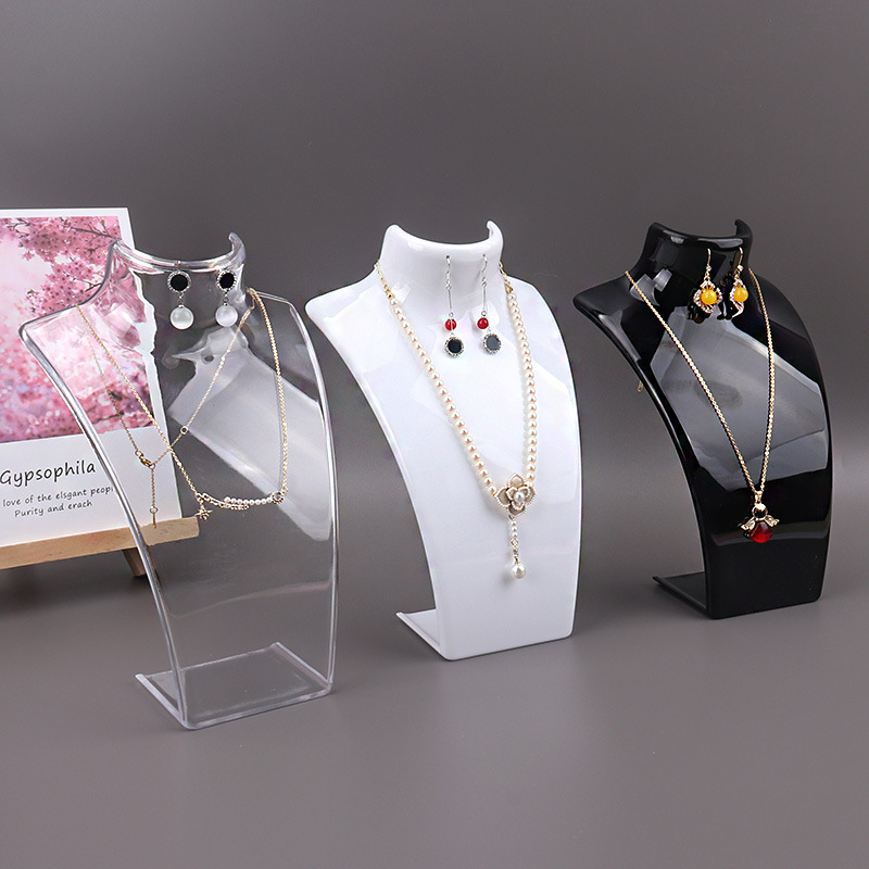 Body Jewelry Display Ideas - Plastic Mannequin Ketting Display Buste Standhouder