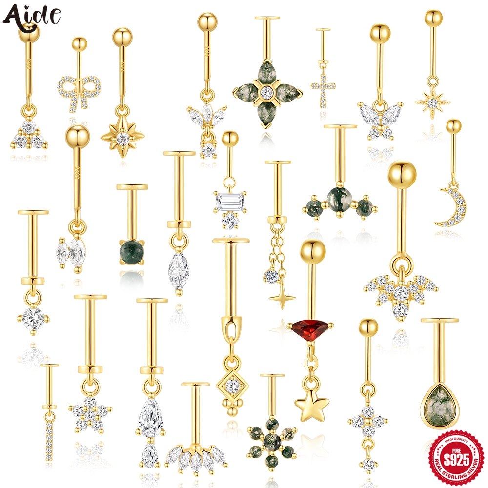 Body Jewelry Labret - Aide 925 Sterling Zilver Labret Piercing