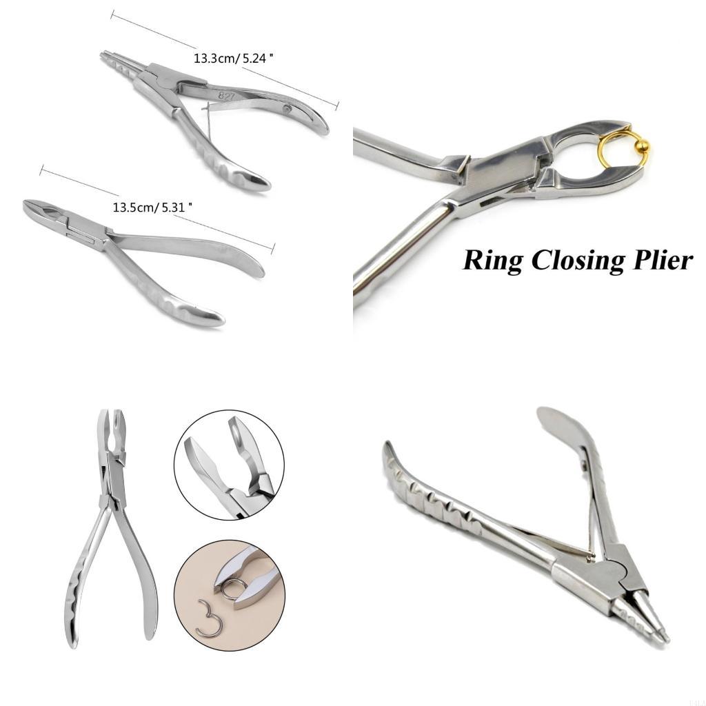 Body Jewelry Ring Opening Pliers - U4LA Rvs Piercing Professionele Ringen Opening