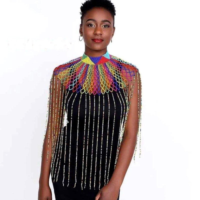 Body Jewelry Stores - Dudo Store Boheemse Afrikaanse kristallen sieradenset
