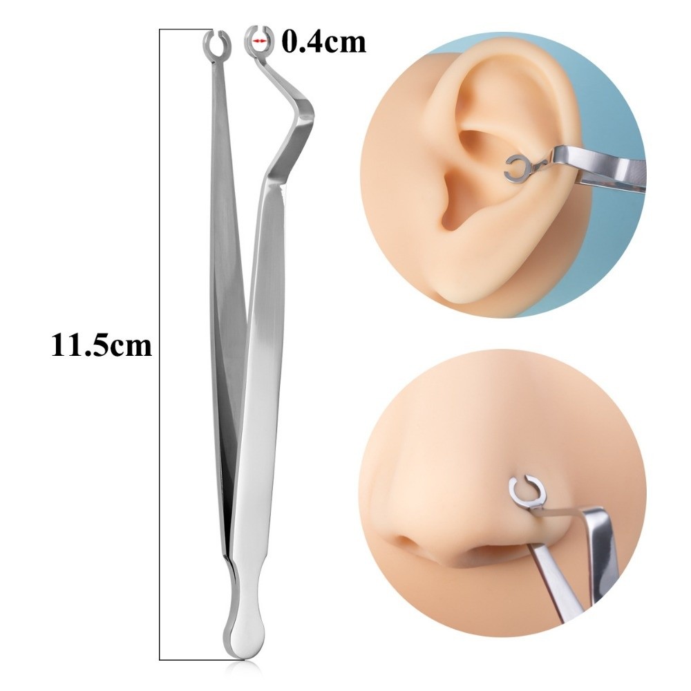 Body Jewelry Ring Opening Pliers - Chirurgisch staal lichaams-piercing gereedschap professionele open/sluit