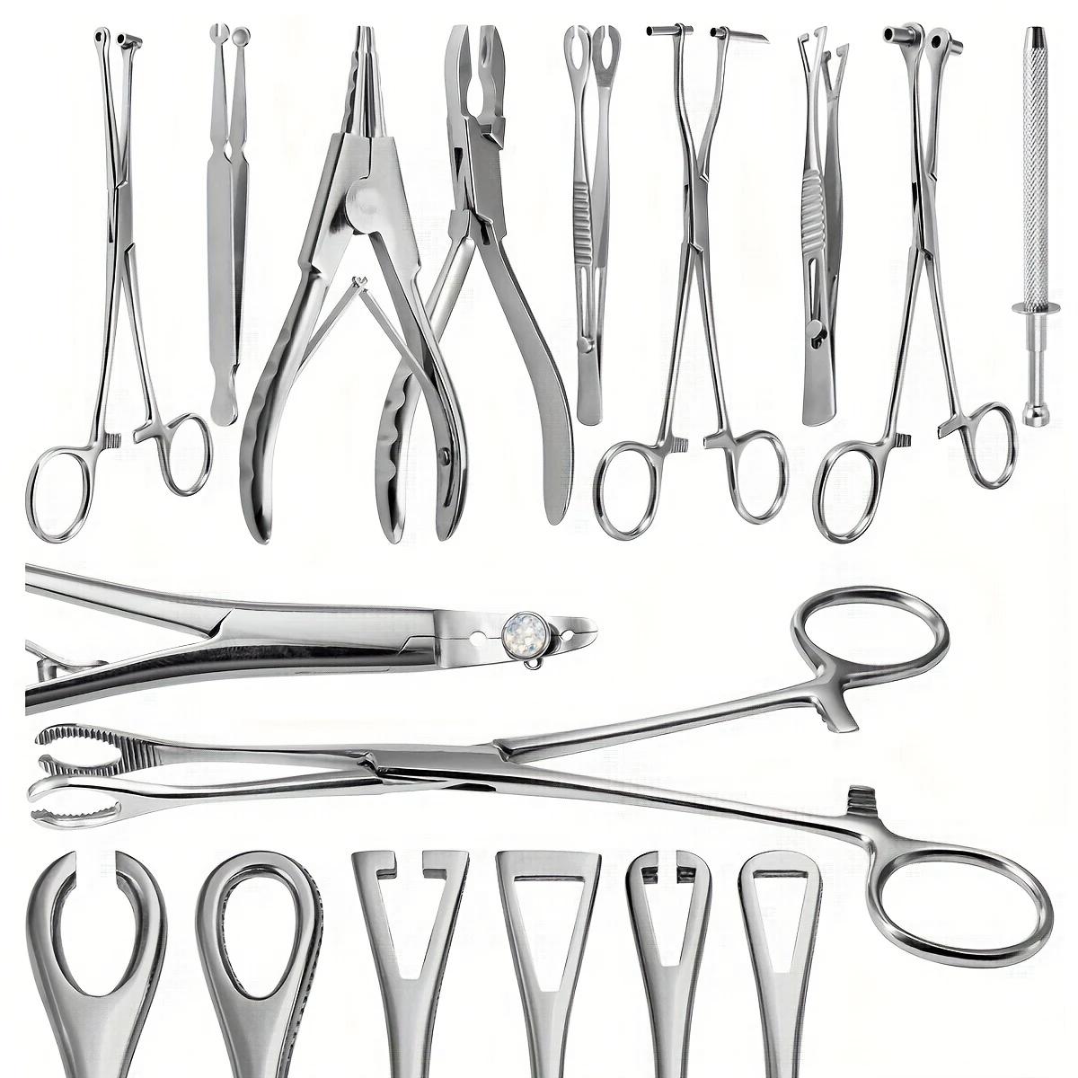 Body Jewelry Ring Opening Pliers - Body Piercing Tool Naald Pijpklem Tang