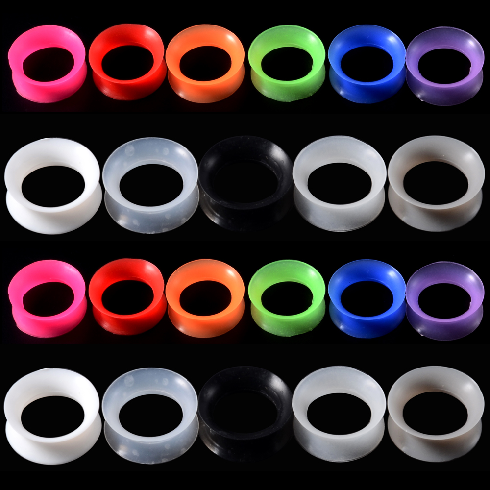 Body Jewelry Gauges - 2 Stuks Siliconen Oordoppen En Tunnels