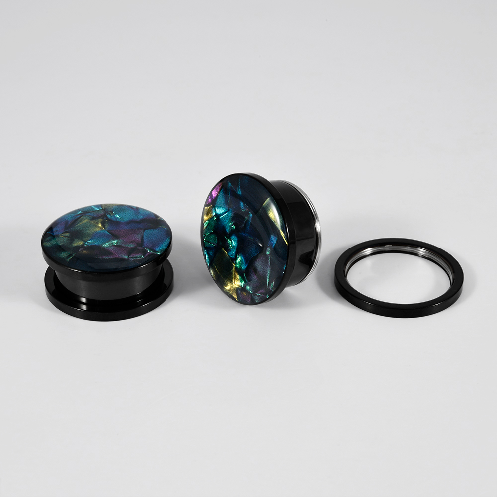 1PC Rvs Mix Kleuren Shell Vlie - Body Jewelry Gauges recensie en prijs