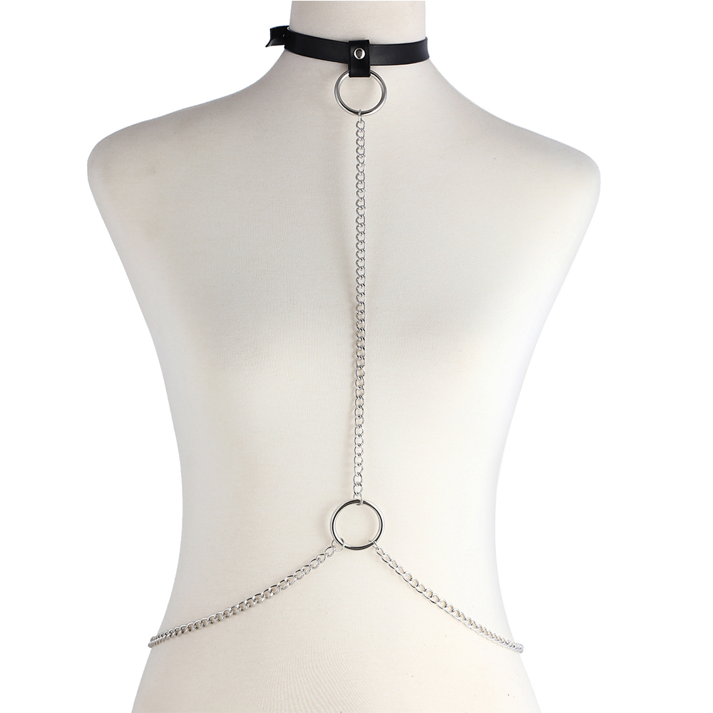 Sexy Body Chain Harness Goth C - Body Jewelry Goth recensie en prijs