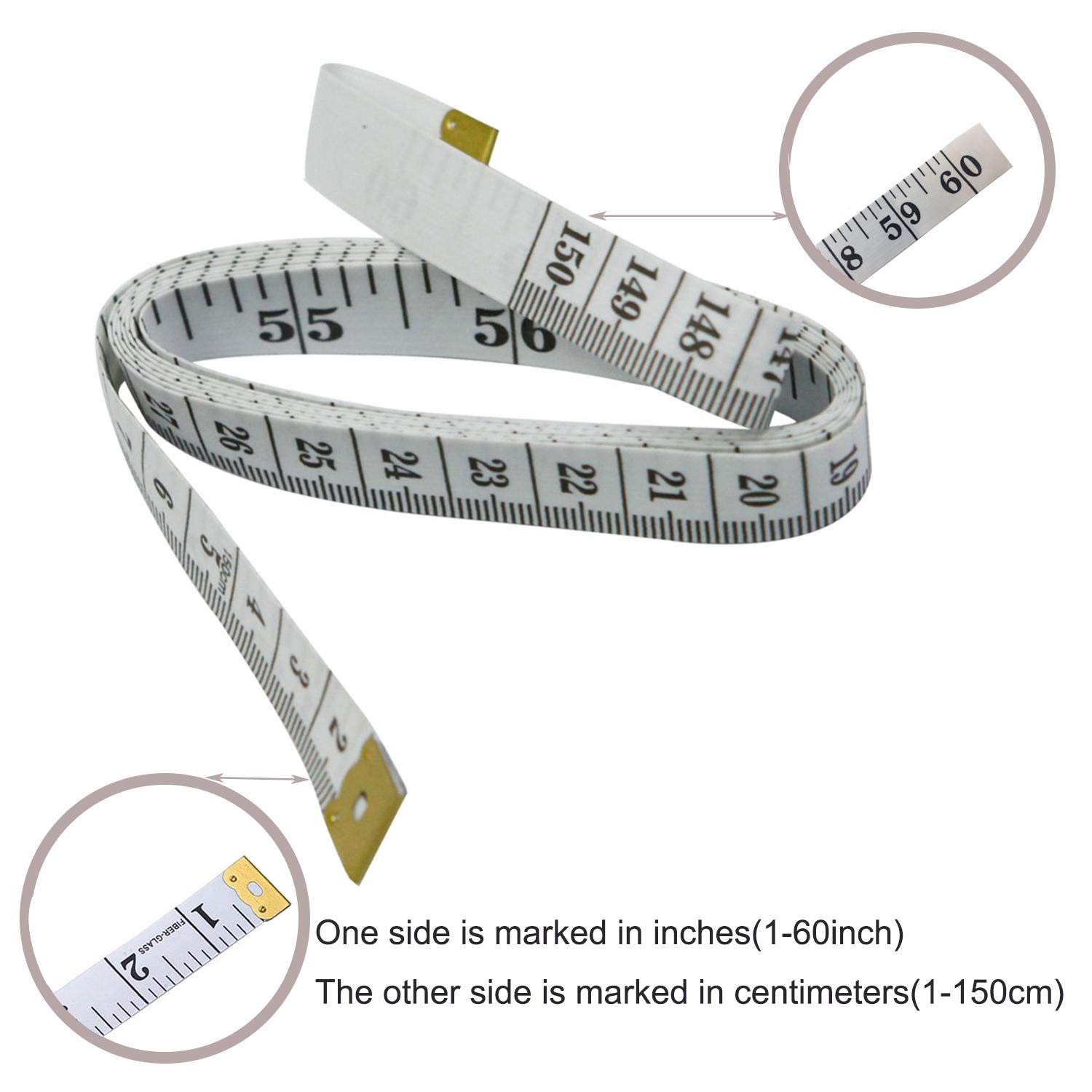 GDMINLO Zacht meetlint met dub - Body Jewelry Measurements recensie en prijs