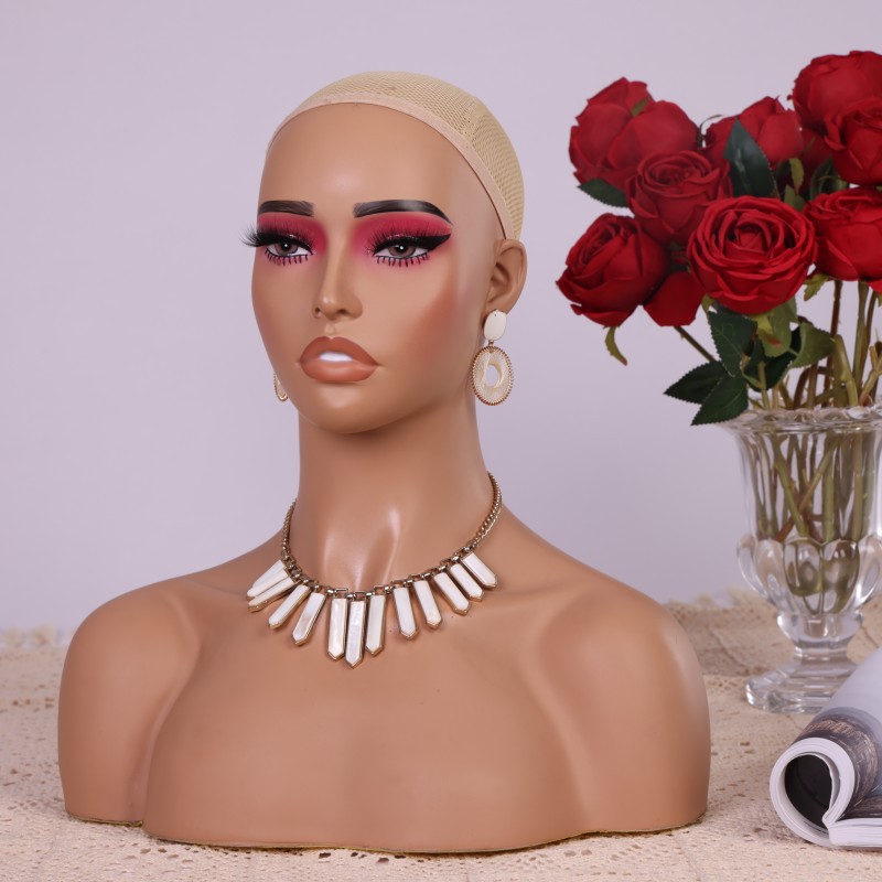 PVC halflichaam mannequin hoof - Body Jewelry Stores recensie en prijs