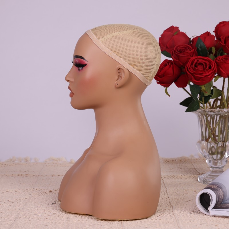 PVC halflichaam mannequin hoof - Body Jewelry Stores recensie en prijs