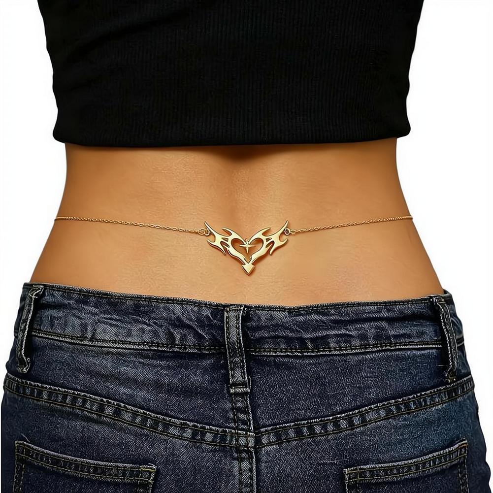 Gotische hartvormige sexy dame - Body Jewelry Goth recensie en prijs