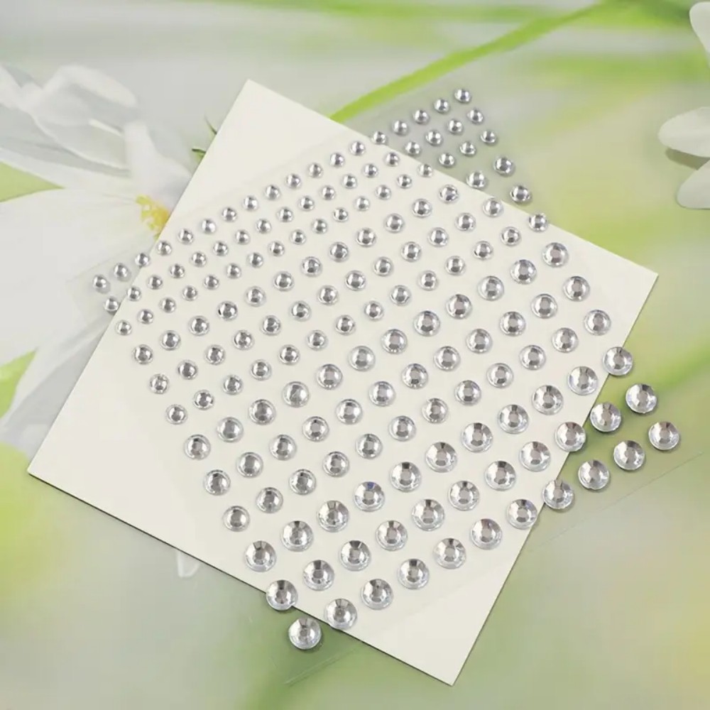 165 stuks zelfklevende strasss - Body Jewelry Labret recensie en prijs