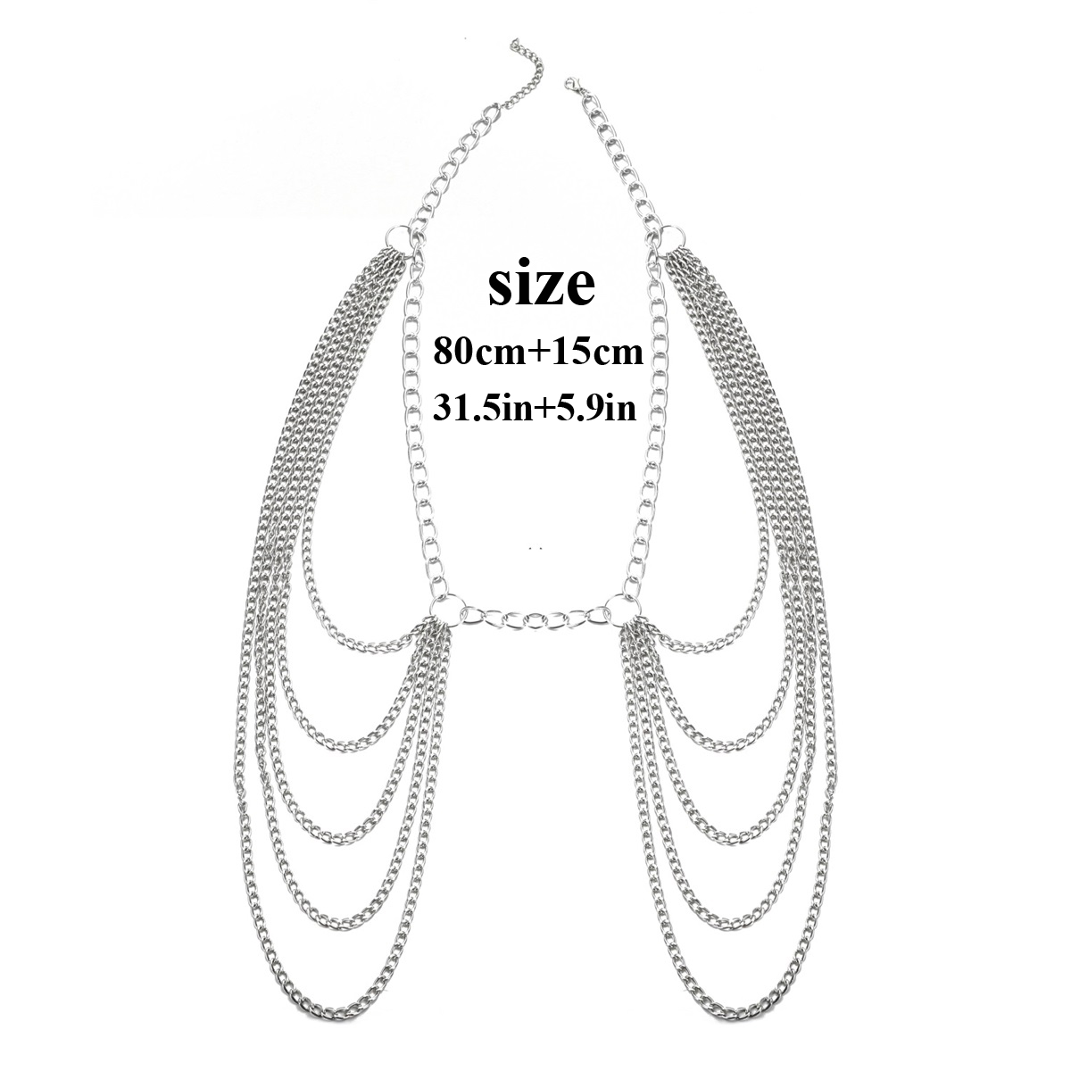 Sexy Taille Ketting Riem Gelaa - Body Jewelry Chain recensie en prijs