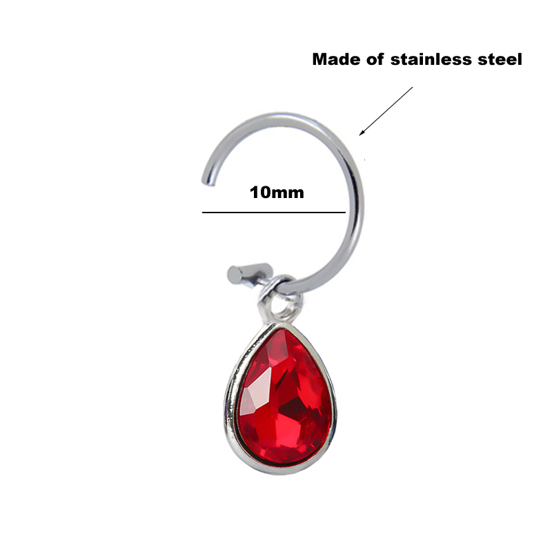 1Pc Nep Piercing Lip Clip Pers - Body Jewelry Labret recensie en prijs