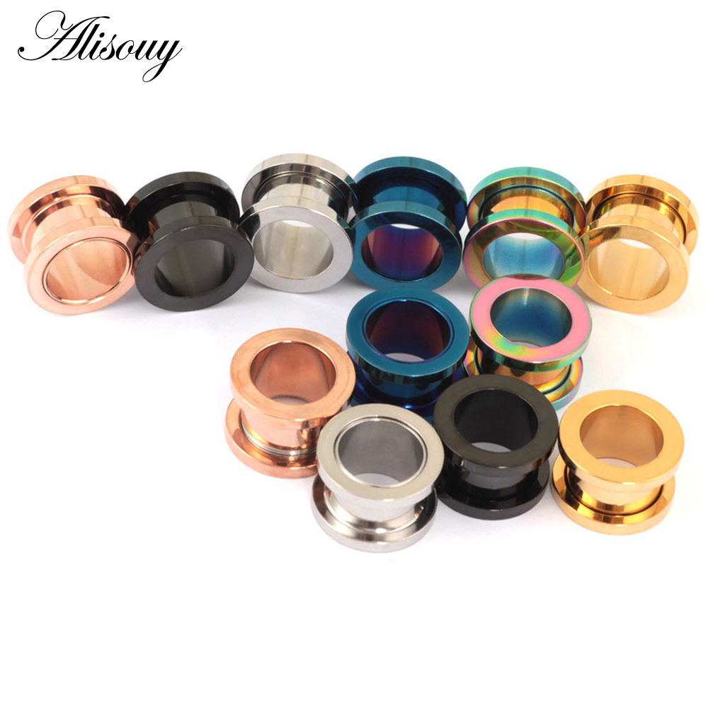 1 st 2mm-25mm Rvs Oordoppen Tu - Body Jewelry Gauges recensie en prijs