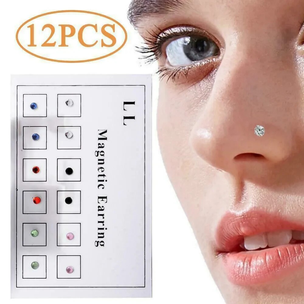 12PCS/Card Fake Cheater Niet D - Body Jewelry Labret recensie en prijs