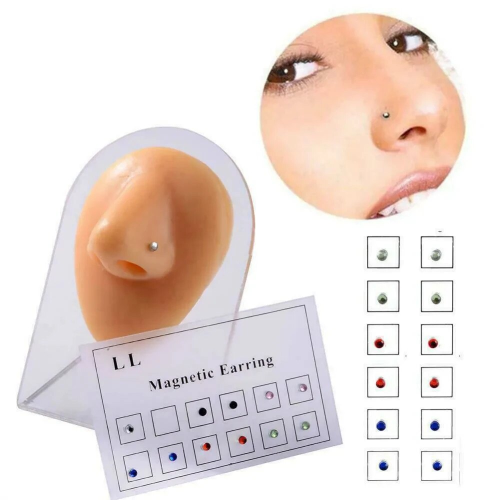 12PCS/Card Fake Cheater Niet D - Body Jewelry Labret recensie en prijs