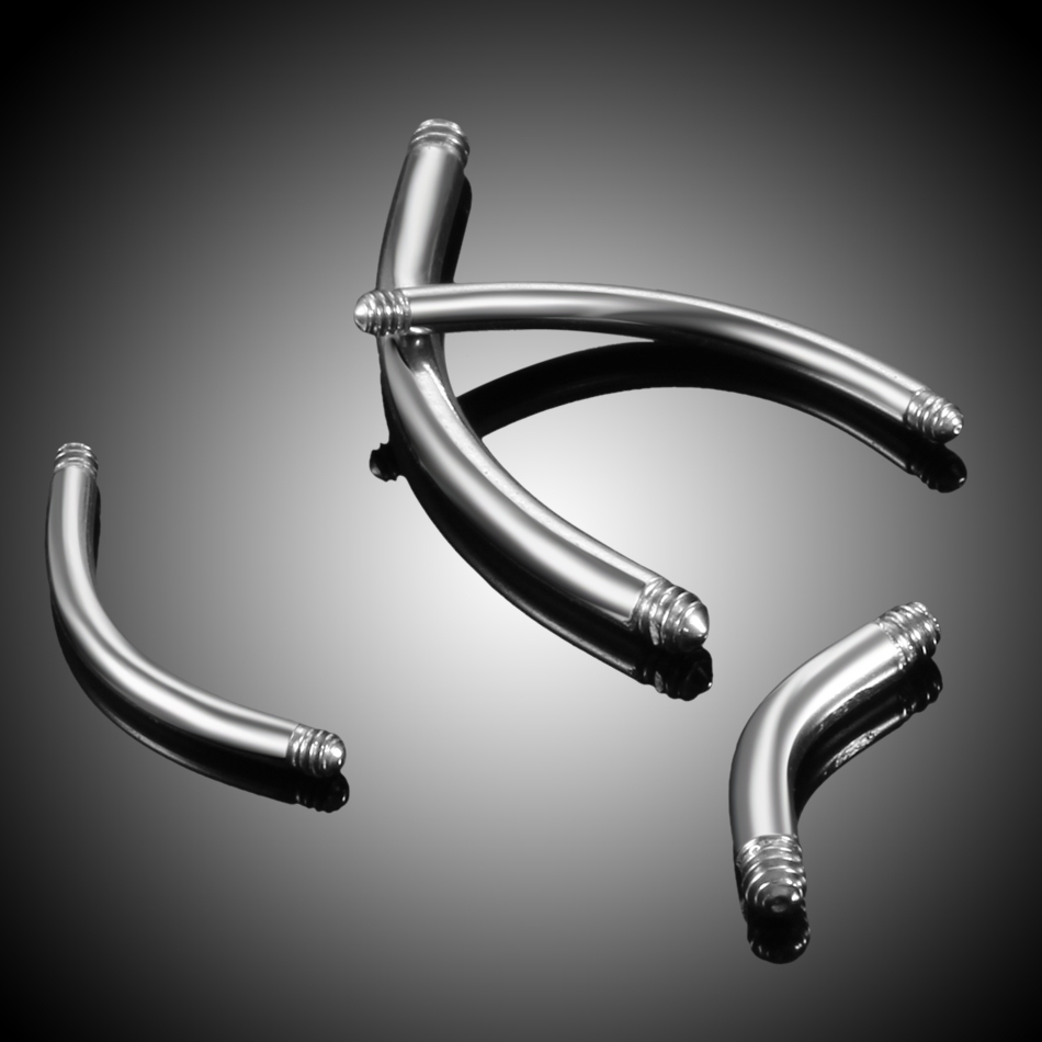 100 Stks/partij Staal Piercing - Body Jewelry Gauges recensie en prijs