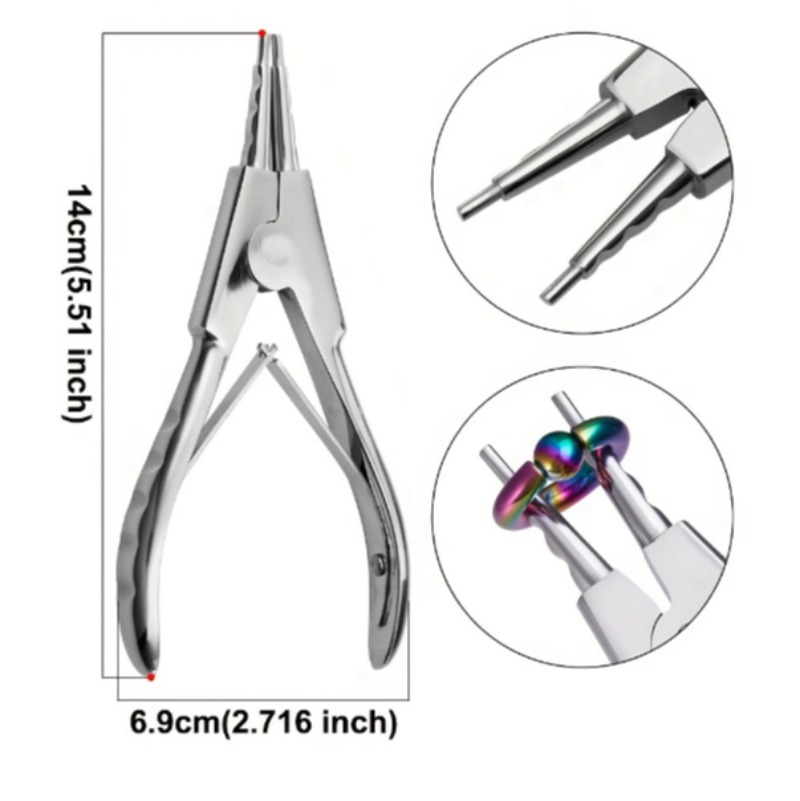 Professionele tang voor het op - Body Jewelry Ring Opening Pliers recensie en prijs