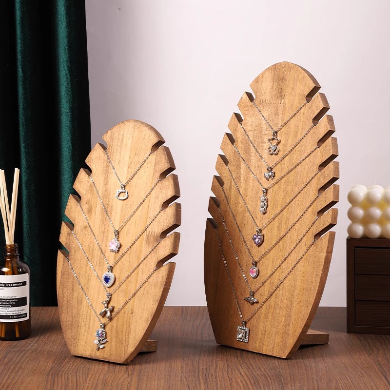 Walnoothout afneembare mannequ - Body Jewelry Display Ideas recensie en prijs