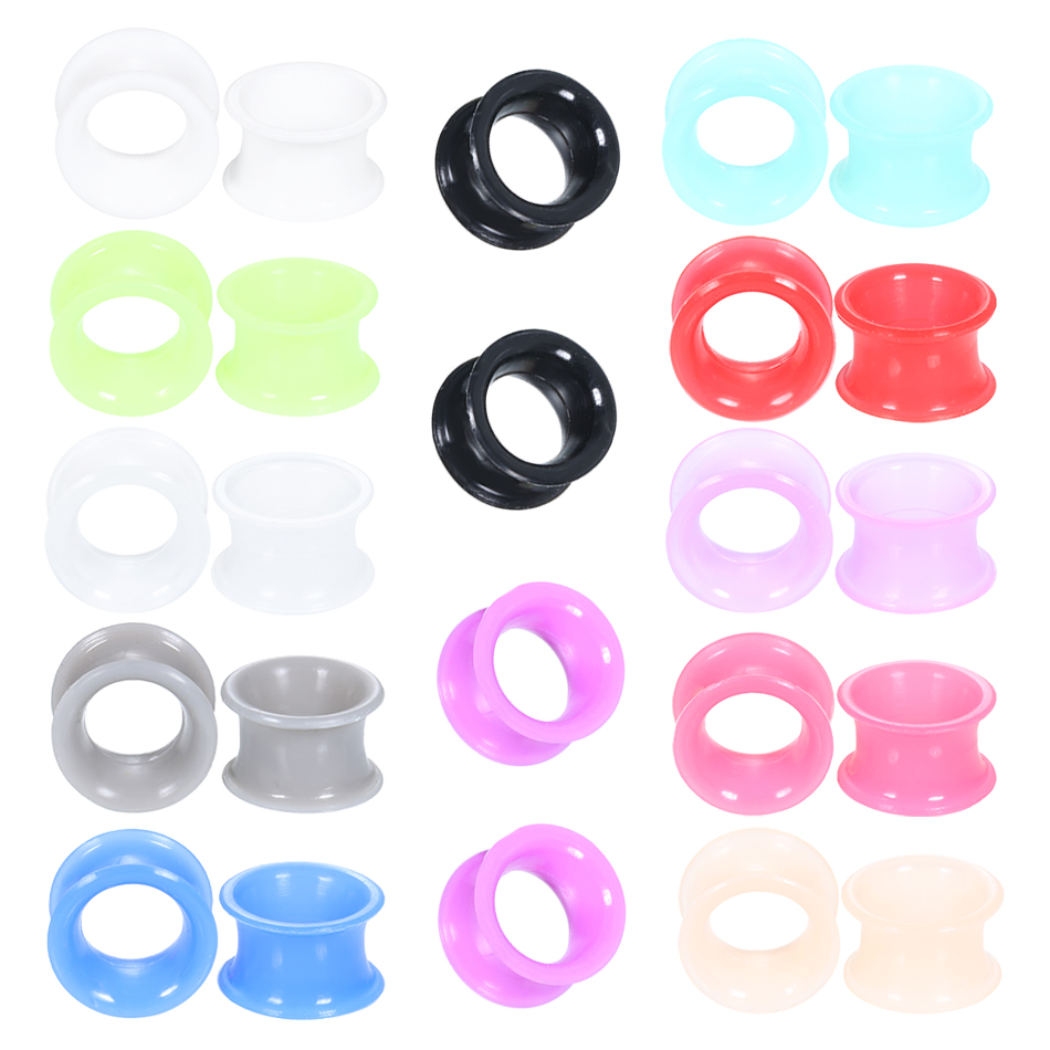 24 Stuks Siliconen Hoge Double - Body Jewelry Gauges recensie en prijs