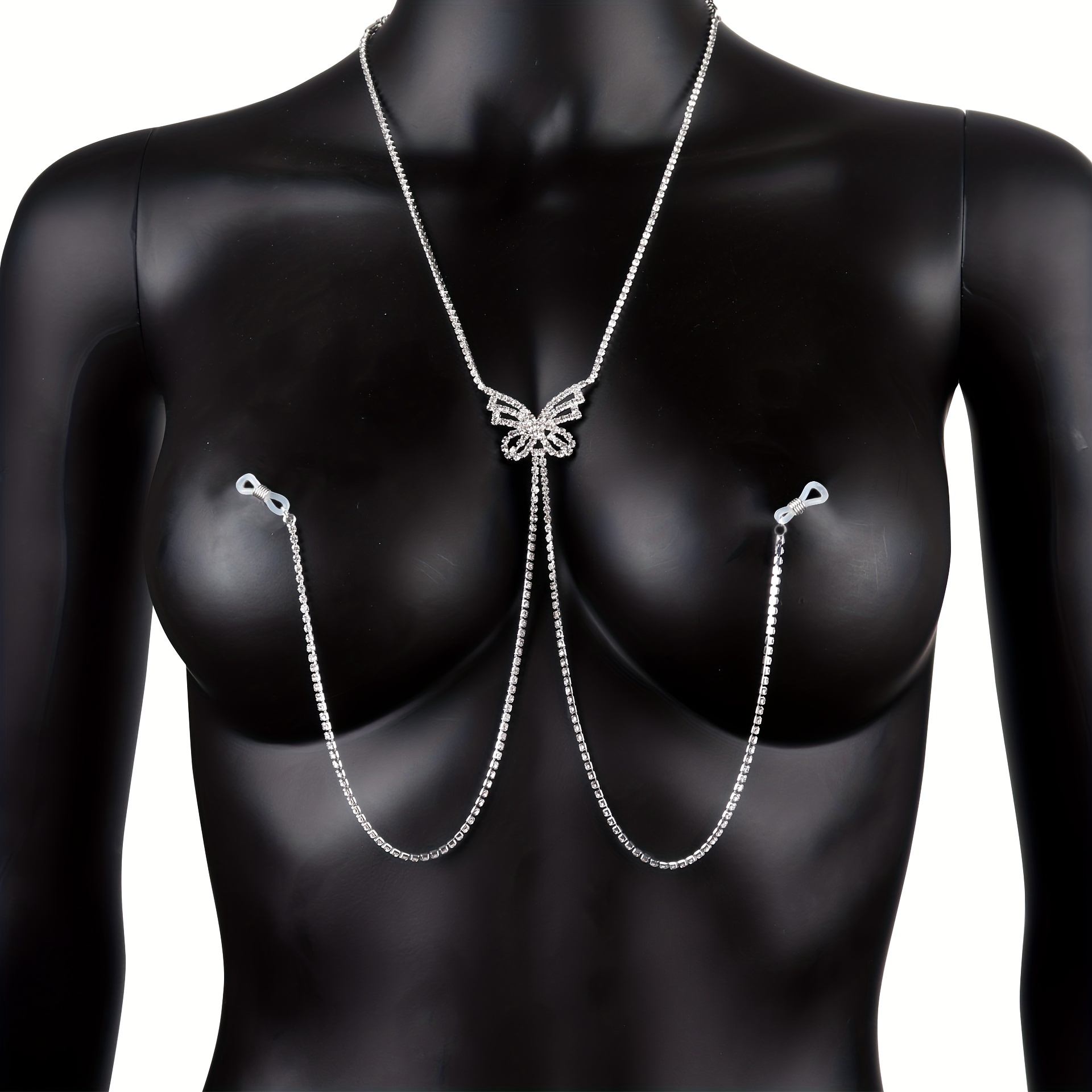 1 Stuk Kwastje Vlinder Tepel K - Body Jewelry Chain recensie en prijs