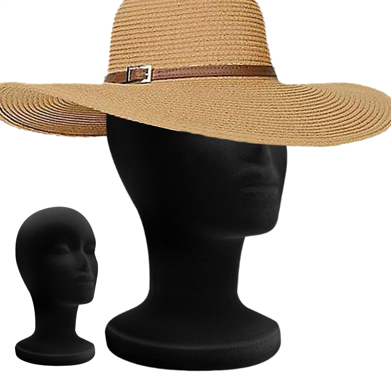 Mannequin Hoofd Schuim Zwart F - Body Jewelry Display Ideas recensie en prijs