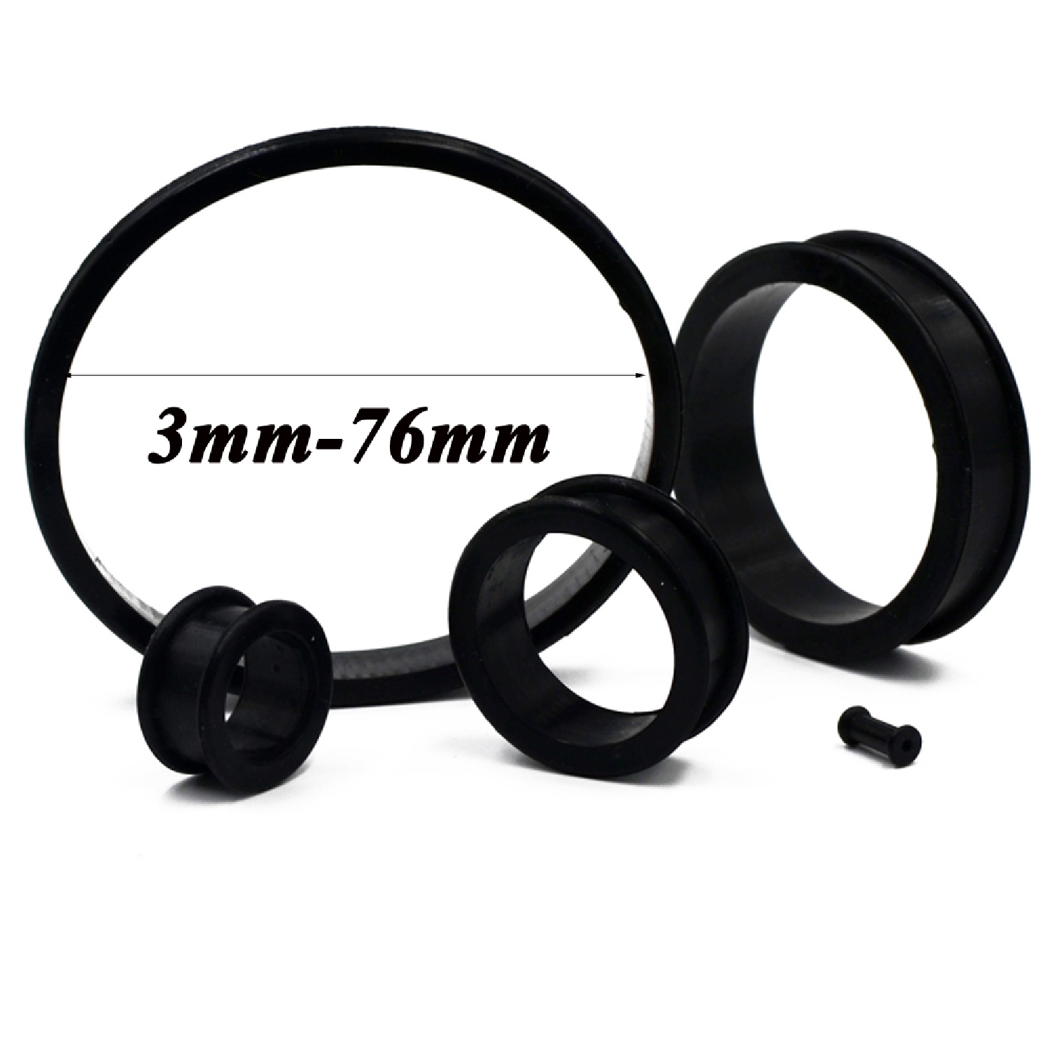 2pcs Supersize Flexibele Silic - Body Jewelry Gauges recensie en prijs