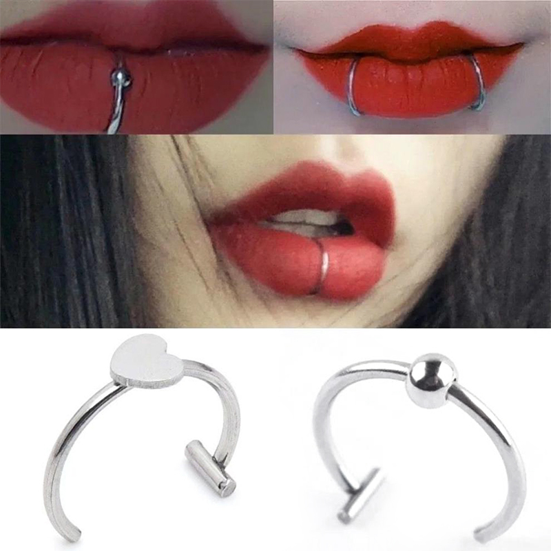 1Pc Rvs Nep Neusring Hoepel Se - Body Jewelry Labret recensie en prijs