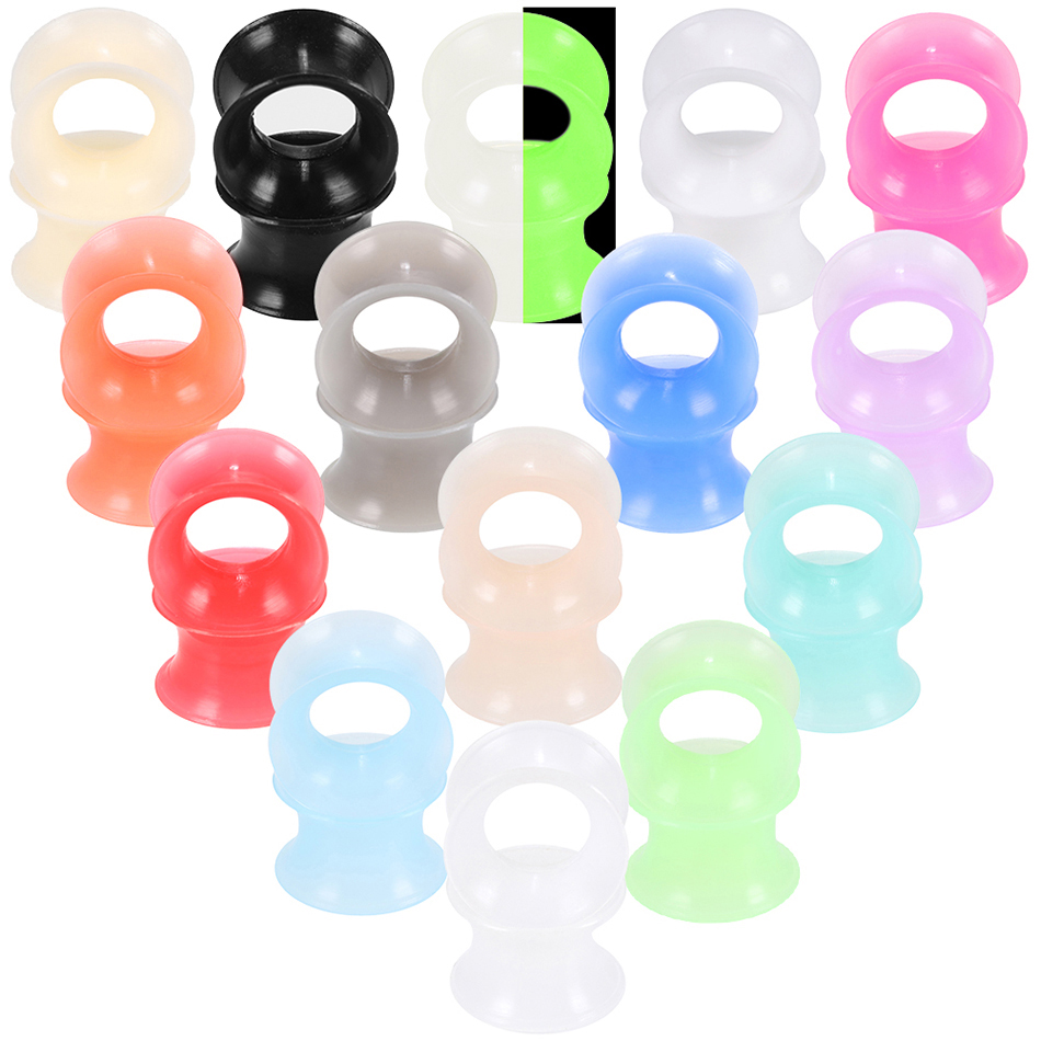 30 stks/partij Siliconen Flexi - Body Jewelry Gauges recensie en prijs