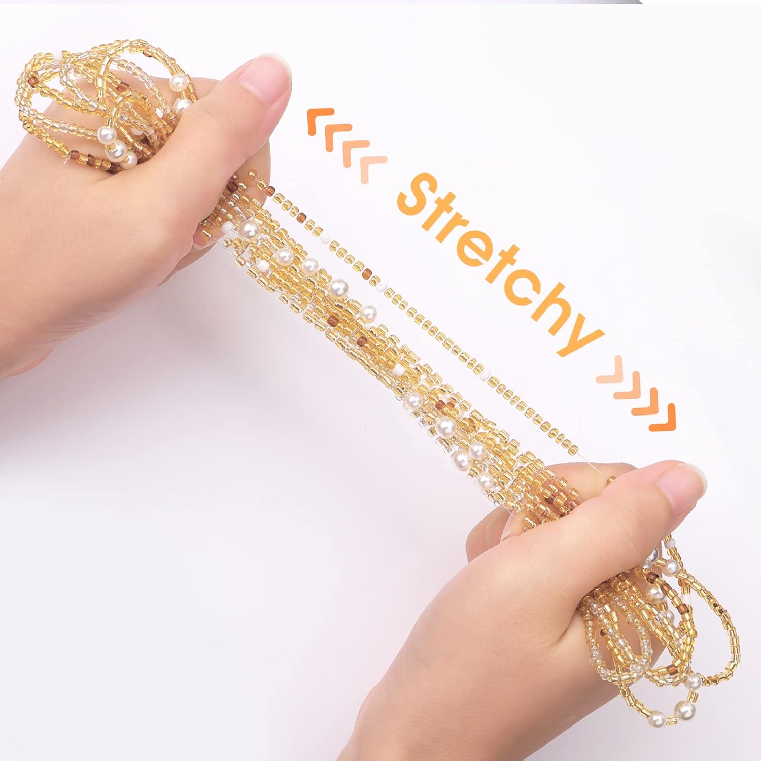 Tailleparels voor vrouwen, bui - Body Jewelry Chain recensie en prijs