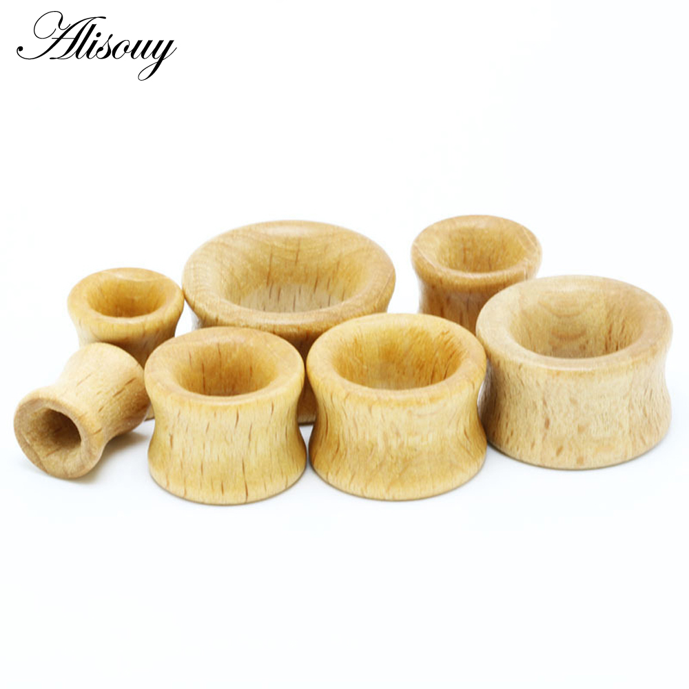 1PC Mode Oordopjes Hout Vlees  - Body Jewelry Gauges recensie en prijs