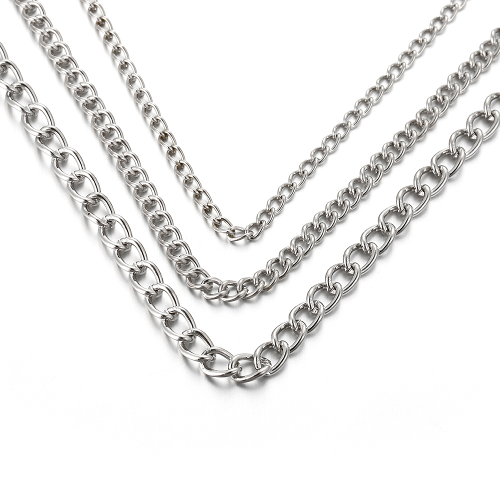 2Meter 2.5/3.5/4.5mm Metalen P - Body Jewelry Chain recensie en prijs