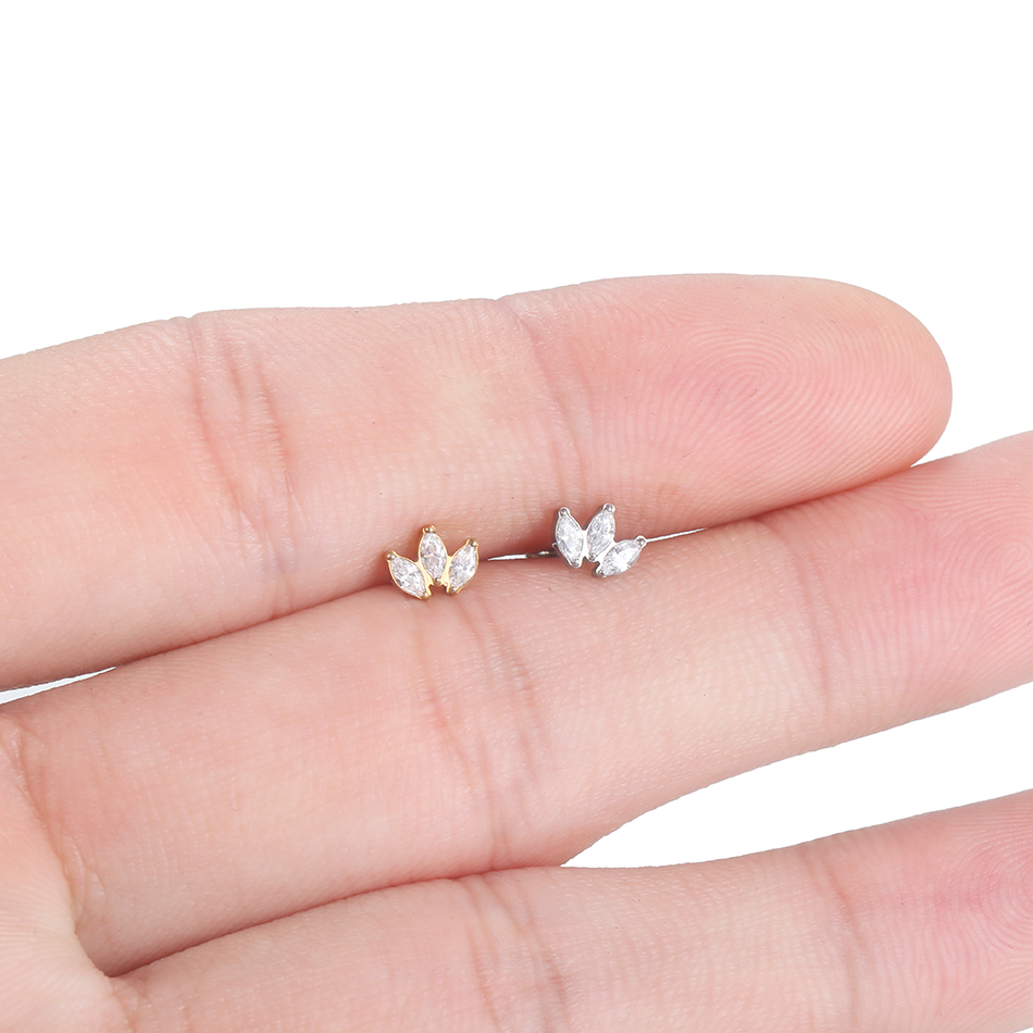 1 st Labret Piercing Titanium  - Body Jewelry Labret recensie en prijs
