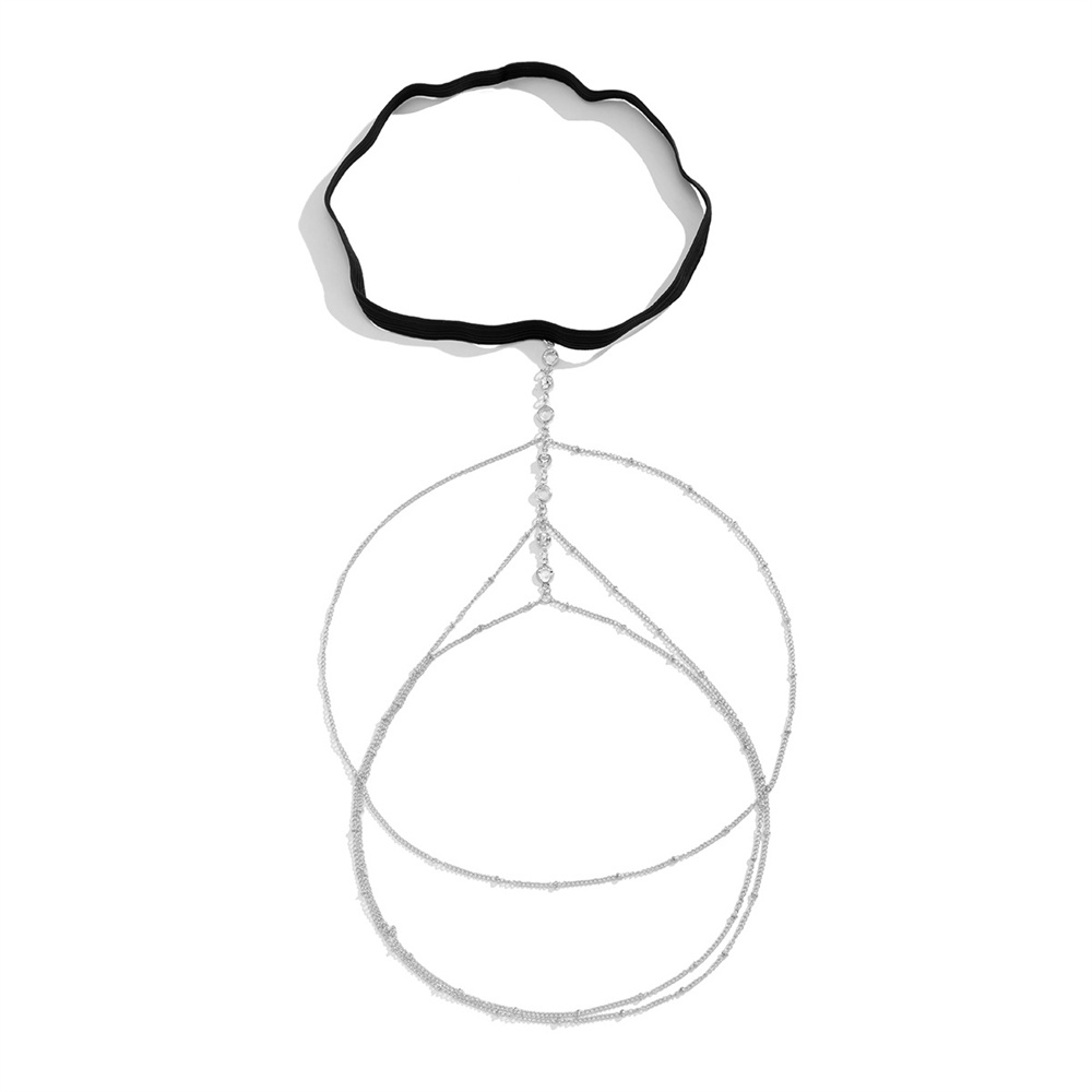 Boho elastische band kristalle - Body Jewelry Chain recensie en prijs
