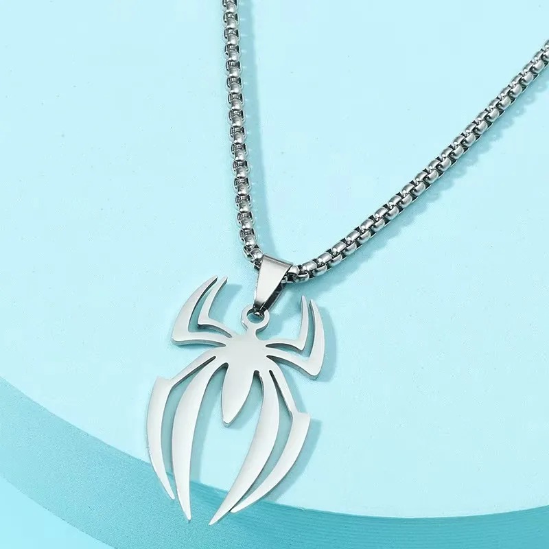 Gotische spinvormige ketting v - Body Jewelry Goth recensie en prijs