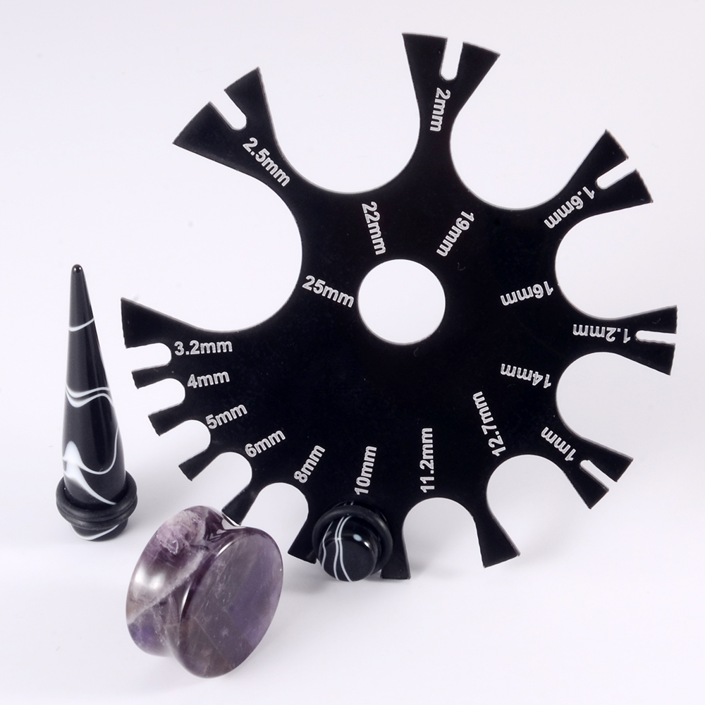 1/5 Stuks Staal & Acryl 18G To - Body Jewelry Measurements recensie en prijs