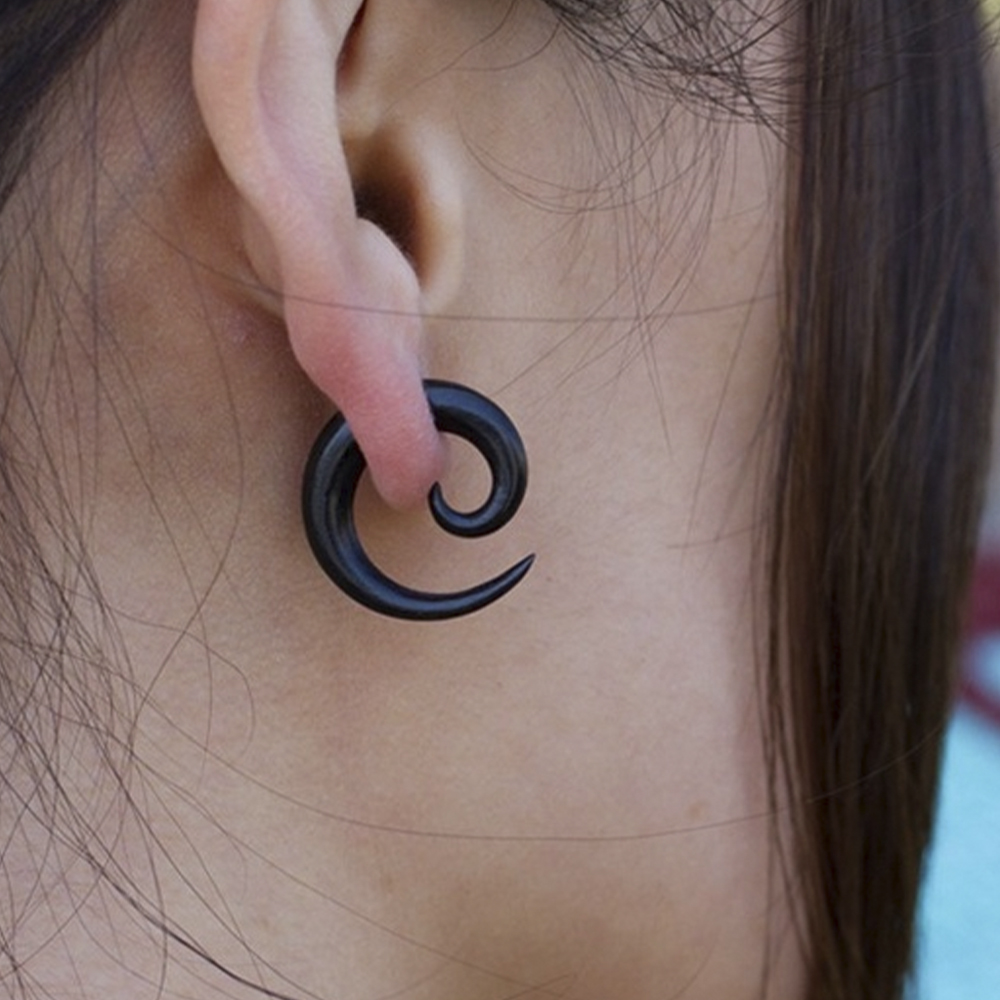 Paar-1PC Rvs Zwart & Goud & Zi - Body Jewelry Gauges recensie en prijs